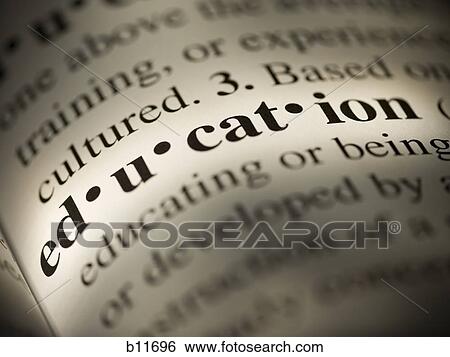 Close-up of dictionary definition - Education View Large Photo Image Stock Photograph - Close-up of dictionary definition - Education. Fotosearch