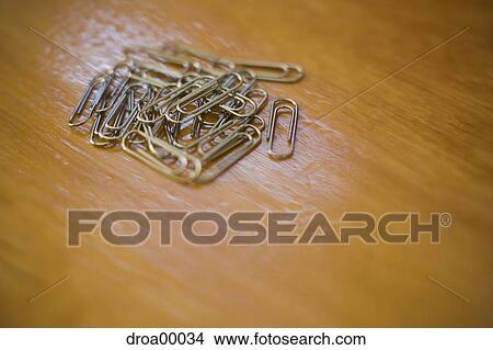 Close-up of paperclips View Large Photo Image Picture - Close-up of paperclips. Fotosearch