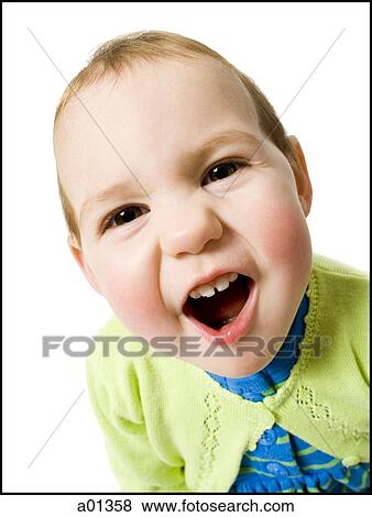 Close-up of young girl View Large Photo Image Stock Photo - Close-up of young girl. Fotosearch
