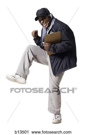 Coach cheering View Large Photo Image Stock Image - Coach cheering. Fotosearch