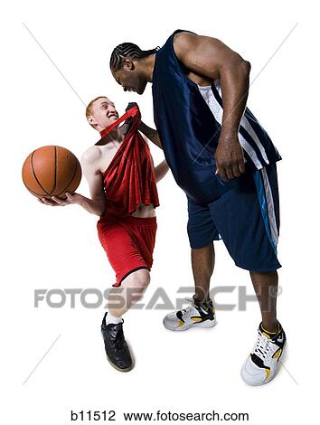 Confrontation between two basketball players View Large Photo Image Stock Image - Confrontation between two basketball players. Fotosearch