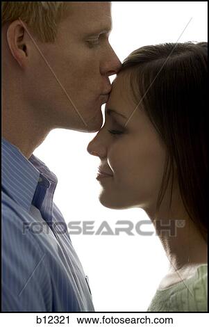Stock Image - Couple embracing. Fotosearch