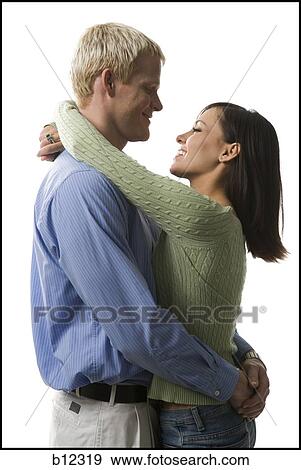 Stock Photo - Couple embracing. Fotosearch