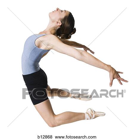 Stock Photo - Dancing woman. Fotosearch