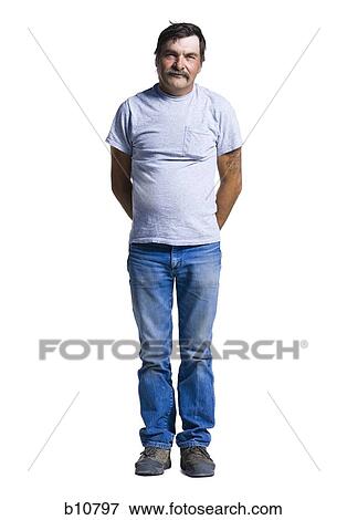Stock Photo - Disheveled middle aged man. Fotosearch