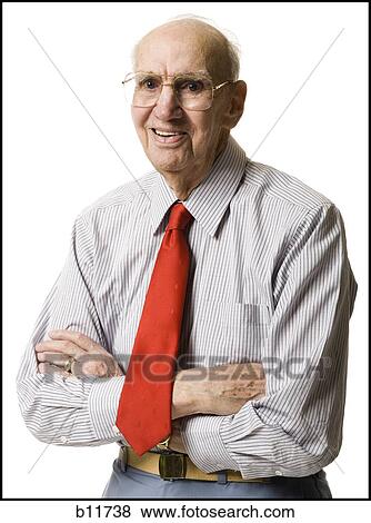 Stock Photo - Elderly man. Fotosearch