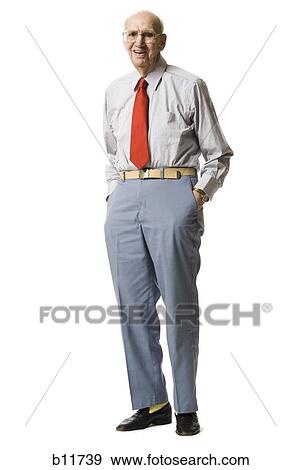 Stock Photo - Elderly man. Fotosearch