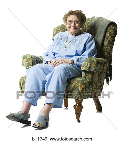Elderly woman View Large Photo Image Stock Photo - Elderly woman. Fotosearch