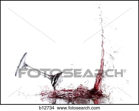 Falling glass of red wine View Large Photo Image Picture - Falling glass of red wine. Fotosearch