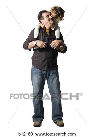 Stock Image - Father and daughter. Fotosearch