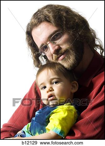 Father and son View Large Photo Image Stock Photo - Father and son. Fotosearch