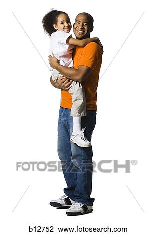 Father holding young daughter View Large Photo Image Stock Image - Father holding young daughter. Fotosearch