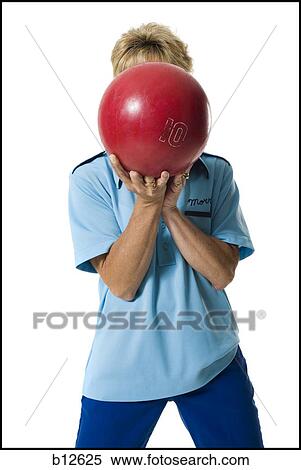Female bowler View Large Photo Image Stock Photography - Female bowler. Fotosearch