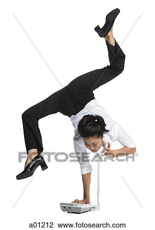Female contortionist businesswoman View Large Photo Image Stock Image - Female contortionist businesswoman. Fotosearch