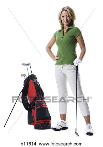 Female golfer View Large Photo Image Picture - Female golfer. Fotosearch