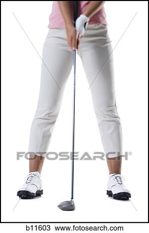 Female golfer View Large Photo Image Stock Image - Female golfer. Fotosearch