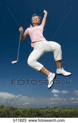 Female golfer View Large Photo Image Stock Image - Female golfer. Fotosearch