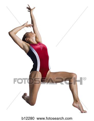 Female gymnast View Large Photo Image Stock Image - Female gymnast. Fotosearch