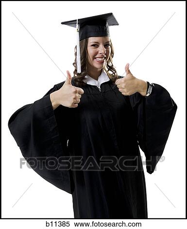 Female student celebrating graduation View Large Photo Image Stock Photography - Female student celebrating graduation. Fotosearch