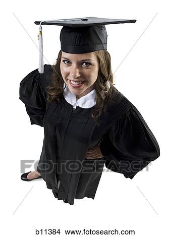 Female student graduate View Large Photo Image Picture - Female student graduate. Fotosearch