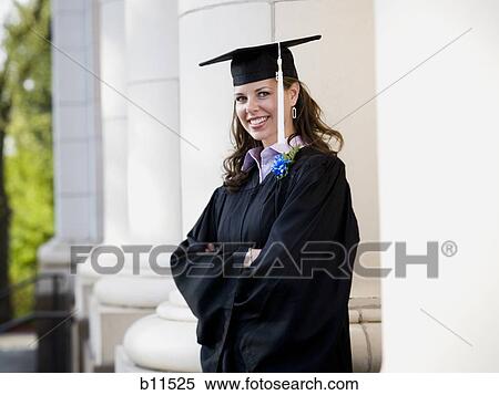 Female student graduate View Large Photo Image Stock Photography - Female student graduate. Fotosearch
