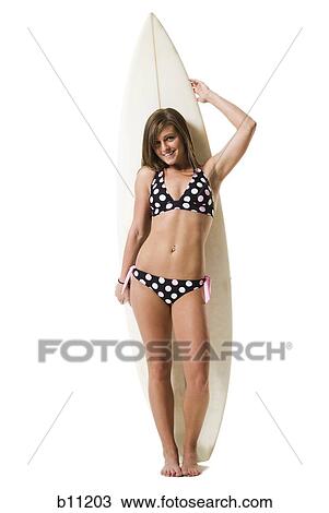 Female surfer View Large Photo Image Stock Image - Female surfer. Fotosearch