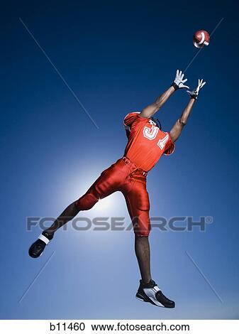 Stock Image - Football player. Fotosearch
