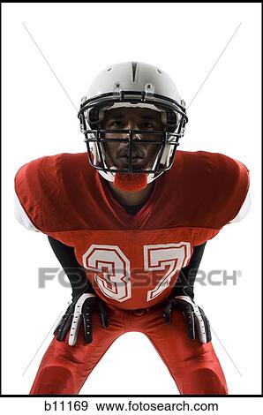 Stock Photo - Football player. Fotosearch