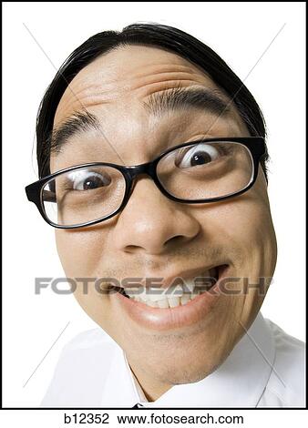 Funny smiling man View Large Photo Image Stock Image - Funny smiling man. Fotosearch