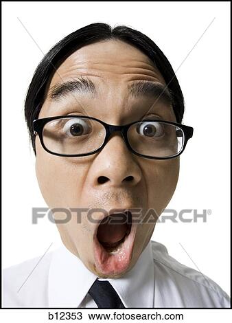 Funny surprised man View Large Photo Image Stock Image - Funny surprised man. Fotosearch