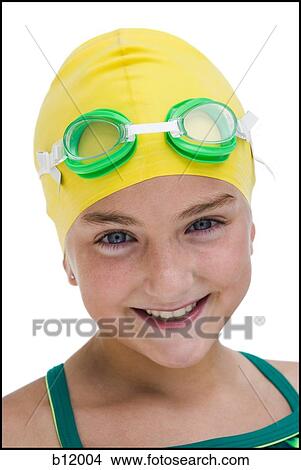 Picture - Girl in bathing suit. Fotosearch