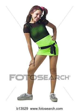 Girl in costume posing View Large Photo Image Stock Photo - Girl in costume posing. Fotosearch