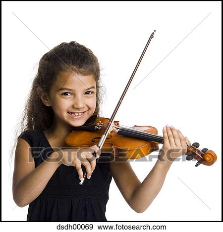Girl playing violin View Large Photo Image Stock Photo - Girl playing violin. Fotosearch