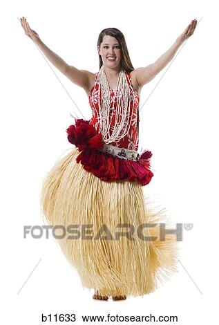 Hawaiian female hula dancer View Large Photo Image Stock Image - Hawaiian female hula dancer. Fotosearch
