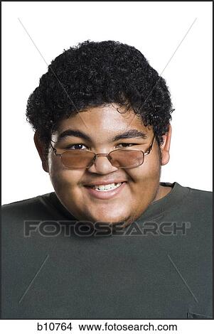 Heavyset young man View Large Photo Image Picture - Heavyset young man. Fotosearch