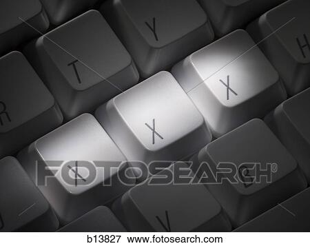 Keyboard with XXX highlighted View Large Photo Image Stock Photo - Keyboard with XXX highlighted. Fotosearch