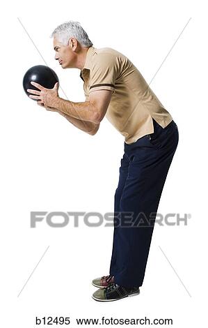 Stock Photography - Male bowler. Fotosearch
