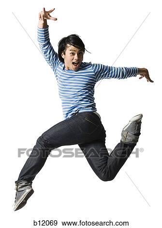 Man jumping View Large Photo Image Stock Photo - Man jumping. Fotosearch
