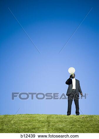 Man yelling through bullhorn View Large Photo Image Stock Photo - Man yelling through bullhorn. Fotosearch