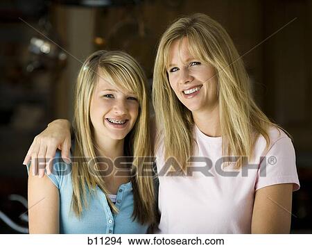 Mother and daughter View Large Photo Image Picture - Mother and daughter. Fotosearch
