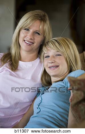 Mother and daughter View Large Photo Image Stock Photo - Mother and daughter. Fotosearch