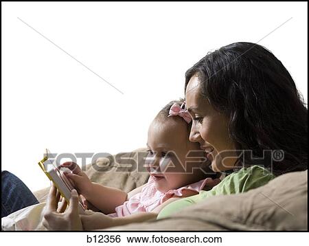 Mother and young daughter View Large Photo Image Stock Photograph - Mother and young daughter. Fotosearch