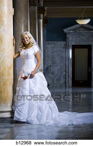 Stock Photo - New bride. Fotosearch