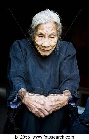 Older Asian woman View Large Photo Image Stock Photography - Older Asian woman. Fotosearch