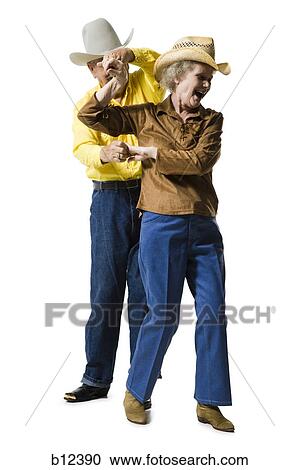 Older couple in western clothing dancing View Large Photo Image Stock Image - Older couple in western clothing dancing. Fotosearch