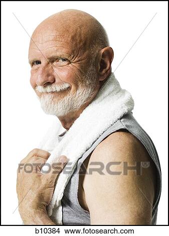 Portrait of a senior man smiling View Large Photo Image Picture - Portrait of a senior man smiling. Fotosearch