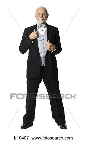 Portrait of a senior man smiling View Large Photo Image Stock Photo - Portrait of a senior man smiling. Fotosearch