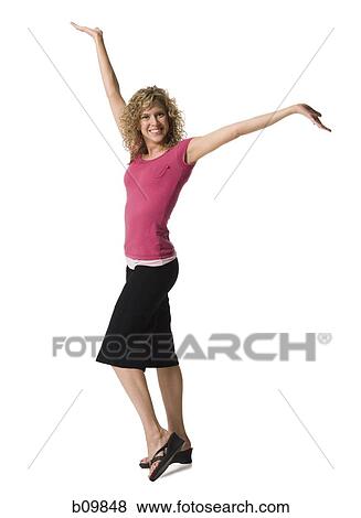 Portrait of a young woman posing View Large Photo Image Stock Photo - Portrait of a young woman posing. Fotosearch