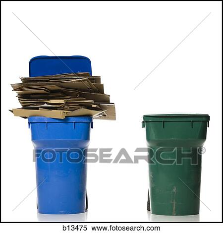 Recycling containers with cardboard boxes View Large Photo Image Stock Photography - Recycling containers with cardboard boxes. Fotosearch