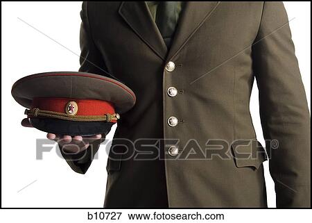 Russian military officer View Large Photo Image Stock Photo - Russian military officer. Fotosearch